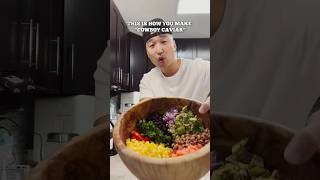 Cowboy Caviar Recipe 🥗👨🏻‍🍳🔥 [upl. by Bibeau846]