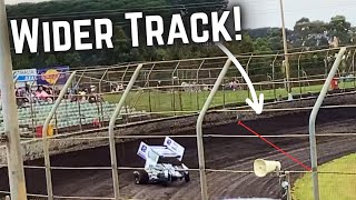 Sprint Car Qualifying Highlights  New Warrnambool Track [upl. by Solita]