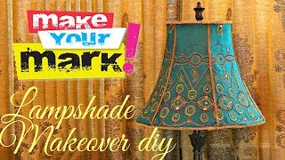 How to Fancy Lampshade Makeover DIY [upl. by Urbanna]