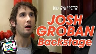 Kid Snippets quotJosh Groban Backstagequot Imagined by Kids [upl. by Ramedlaw257]