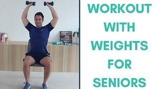 Introduction To Weights For Seniors Strength Workout For Seniors  More Life Health [upl. by Danielle]