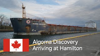 Algoma Discovery Arriving at Hamilton Harbour • November 5 2024 [upl. by Eleets]