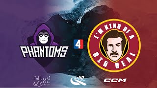 Phantoms VS Big Deals Div 4  24th July  IceHQ Beer League ice hockey [upl. by Kantos24]