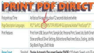 How to Batch Print PDF Files to a PDF Supported Printer Directly [upl. by Lorrac786]