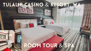 Tulalip Resort amp Casino  Room Tour Part 1 of 2 [upl. by Enelrats]