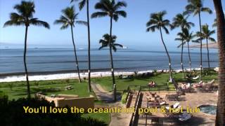 Beautiful Maui Vacation Rental at the Beachfront Sugar Beach Resort [upl. by Ymrots]