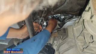 TOYOTA HIACE Change oil and flushing  DIRT MECHANIC [upl. by Tortosa339]