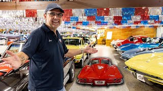 Corvette Collection For Sale  Greg Grams Personal Collection  25 C2 Corvettes at Volo Auto Museum [upl. by Felecia]