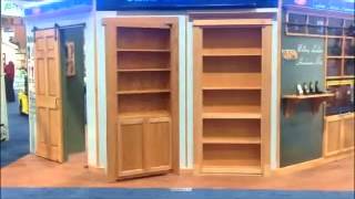 Invisidoor Hidden Door Bookcase [upl. by Tenaej]