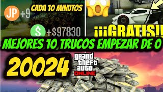 🔥TOP 10 TRUCOS para GANAR DINERO MILLONES en GTA 5 ONLINE SIN INVERTIR SOLO SIN AYUDA [upl. by Judi689]