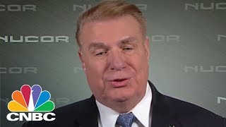 Nucor CEO John Ferriola I Feel Very Good About The Impact From Steel Tariffs  CNBC [upl. by Perren324]