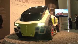 Claas Etrion 400 tractor of the future [upl. by Neveda147]