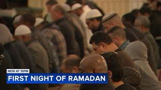 Chicago Muslim Americans observe 1st night of Ramadan prepare for 30 days of fasting [upl. by Smada]