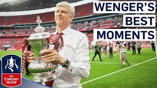 Arsène Wengers Greatest FA Cup Moments  Merci Arsène  Emirates FA Cup [upl. by Twum]