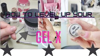 How To Level Up Your Gel X NailsOverlay Tutorial [upl. by Allenotna]