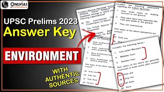 UPSC Prelims 2023  Environment amp Ecology Paper Analysis  UPSC Prelims 2023  PWOnlyIAS [upl. by Nahgeem]