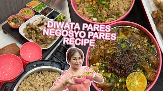 PATOK NA DIWATA PARES  Pwede na kayong magluto sa bahay at magnegosyo  NEGOSYO PARES RECIPE [upl. by Okomot]