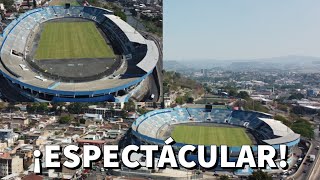 ¡ESPECTACULAR Finalizado el trabajo del Estadio Nacional de Tegucigalpa con la nueva grama híbrida [upl. by Otrebron]