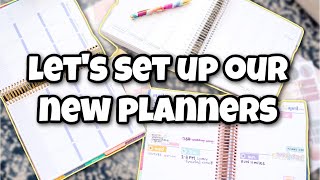 HOW TO SETUP YOUR NEW PLANNER TIPS TO START TODAY [upl. by Adnirual146]