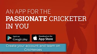 Register and create your team on CricHeroes Scoring App [upl. by Norrat811]