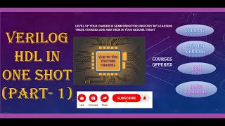 VERILOG HDL IN ONE SHOTPART1  Learn all verilog hdl concepts at one shot  know about verilog [upl. by Latisha423]