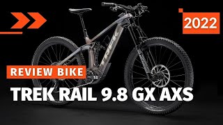 Trek Rail 9 8 Gx Axs 2022 New Cross Country Electric Mtb  Insane Speed [upl. by Annawal]