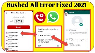 fak unlimited Free virtual number whatsapp kese banaen hushed ऐप [upl. by Bonacci]