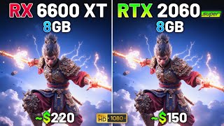 RX 6600 XT vs RTX 2060 SUPER  Test in 15 Games  1080p [upl. by Trillby]