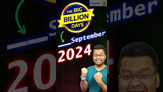 Flipkart Big Billion Day Sale 2024 Sale Date shorts [upl. by Eniamraj]