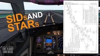 Flight Sim How To  Reading SIDs And STARs  Obtaining Charts [upl. by Enrobso]