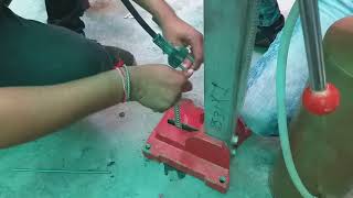 Core Cutting by Portable Core Drilling Machine [upl. by Vasily]