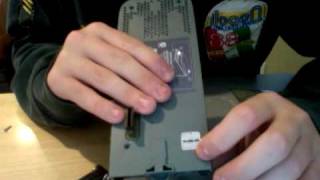 Xbox 360 HDD Drive how to open [upl. by Yup]