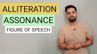 Alliteration Assonance FIGURE of speech English Literature [upl. by Lasko]