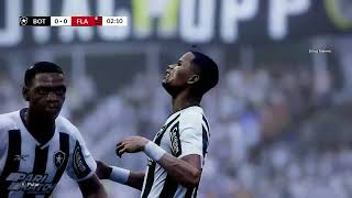 BOTAFOGO X FLAMENGO  GAMEPLAY PES 2021 [upl. by Ynavoeg253]