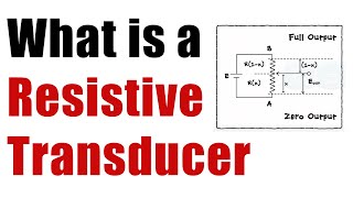 Resistive Transducers  Working Of Transducers  Easy Explanation [upl. by Doss]