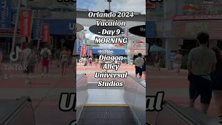 Diagon Alley at Universal Studios Orlando Part 1 of our Wizarding World of Harry Potter Day [upl. by Ahseena501]