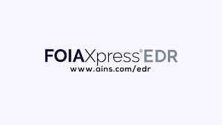 FOIAXpress EDR Electronic Document Review [upl. by Newhall]