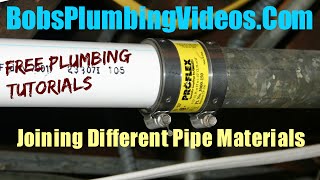 How To Join Galvanized Pipe to PVC  PVC To Galvanized [upl. by Matthieu]