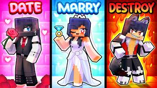 Minecraft but DATE MARRY DESTROY [upl. by Deerdre578]