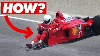 Investigating the WEIRDEST Formula 1 Crash Ever [upl. by Esidarap]