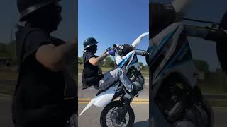 wheelie bikelife dirtbike foryou wheelsup 4wheeler foryou recommended [upl. by Schaeffer853]