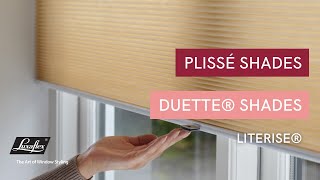 Luxaflex® Duette® en Plissé Shades met LiteRise® [upl. by Nosnevets943]