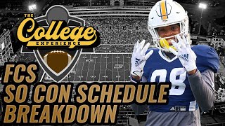 So Con Conference 2024 Schedule Breakdown  The FCS College Football Experience [upl. by Yssep]