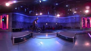 Danny MacAskills insane bike tricks in 360° VR [upl. by Aneehsyt343]