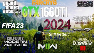 GTX 1660 Ti test in 6 Modern games in 2024 On 1080p Ultra settings [upl. by Aicened562]