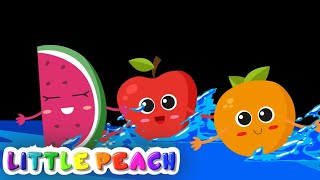 SUMMER Fruit Party  Baby Sensory  Fun Animation with Music [upl. by Anahtor]