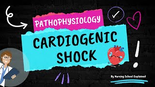 Pathophysiology of Cardiogenic Shock [upl. by Jolynn]