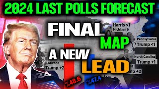 Record Surge with Two Days to Go 2024 Election Final Polls Data Prediction Harris vs Trump [upl. by Sher]