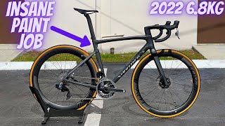 NEW 2022 SPECIALIZED SWORKS TARMAC SL7 STOCK BUILD 68 KILOS [upl. by Suhpesoj]