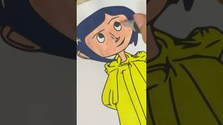 Coloring Coraline  Relaxing Coloring Video 4K [upl. by Ozen]